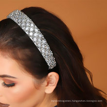 Baroque Rhinestone Jewelled Headbands Full Diamond Hair Ornament Luxury Headband Show Hair Band